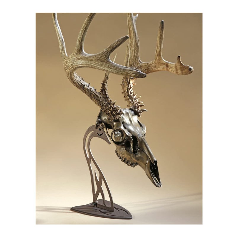 Skull Hooker Table Hooker European Trophy Mount â€“ Perfect Kit for Table Display of Taxidermy Deer Antlers and other Skulls â€“ Robust Brown - Image 2